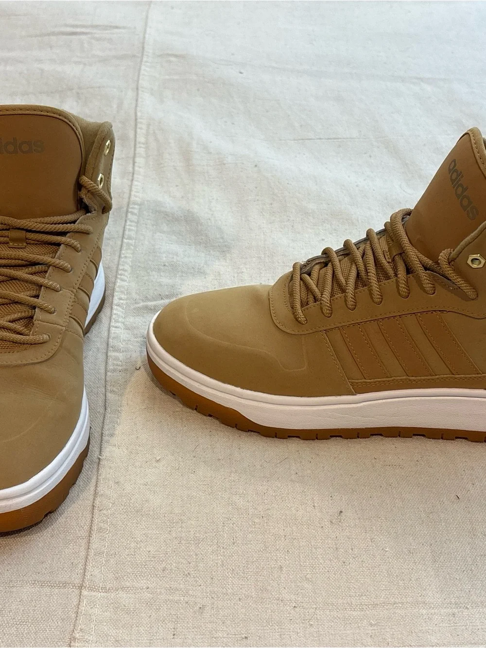 adidas Frozetic Men’s Stone Tan High-Top Boots